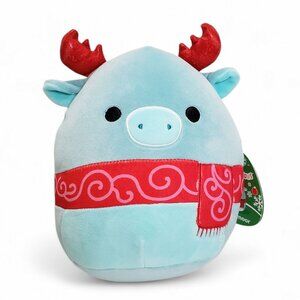 Squishmallows Wyndmoor the Moose 8" Christmas Squad B Plush